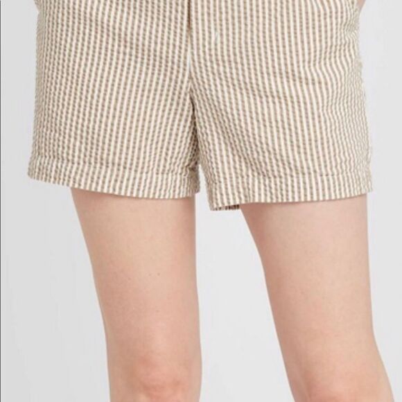 A new day striped high rise chino  shorts 2 - Picture 5 of 13